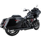 Vance & Hines 2017-2025 Harley Touring Supersport 4" Mufflers Black 46721