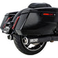 Vance & Hines 2017-2025 Harley Touring Supersport 4" Mufflers Black 46721
