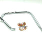 New Genuine Harley 2009-2013 Touring Saddlebag Guard Bracket Chrome 49172-09