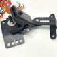 KOLEMO Adjustable Black Driver Backrest W/Pad 1997-2024 Harley Touring DCDT017