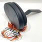 KOLEMO Adjustable Black Driver Backrest W/Pad 1997-2024 Harley Touring DCDT017