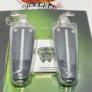 CIRO 1987-2024 Harley Touring Softail Dyna Rail Foot Pegs W/ Mount Chrome 61002