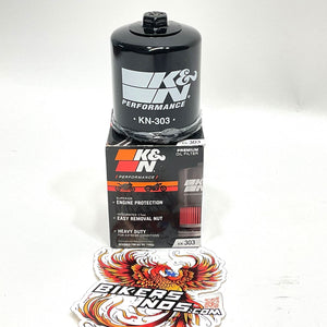 New K&N Oil Filter 1987-2025 Bimota Honda Kawasaki Polaris Yamaha KN-303
