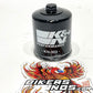 New K&N Oil Filter 1987-2025 Bimota Honda Kawasaki Polaris Yamaha KN-303