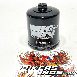 New K&N Oil Filter 1987-2025 Bimota Honda Kawasaki Polaris Yamaha KN-303
