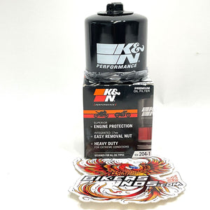 K&N Performance Oil Filter 1999-2025 Yamaha Triumph Honda KN-204-1