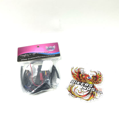 Custom Dynamics Headlight H4-Tour-Adapter 2014-2025 Harley Touring H4-TOUR-ADPT