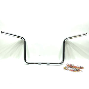 New Genuine Harley 2009-2024 Touring Batwing Tallboy Handlebar Chrome 55800591