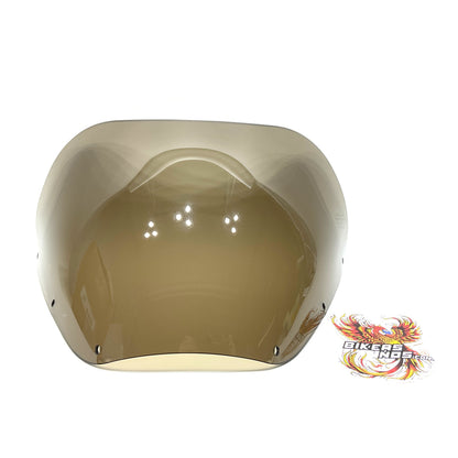 Memphis Shades  Road Warrior 7" Windshield Cafe Black Smoke MEP86401