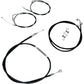 LA Choppers 2012-2017 Dyna 15"-17" Ape Hanger Cable Install Kit LA-8210KT-16B