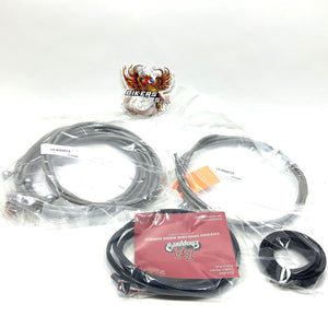 LA Choppers 2017-2020 Touring 18"-20" Ape Hanger Cable Install Kit LA-8054KT3-19