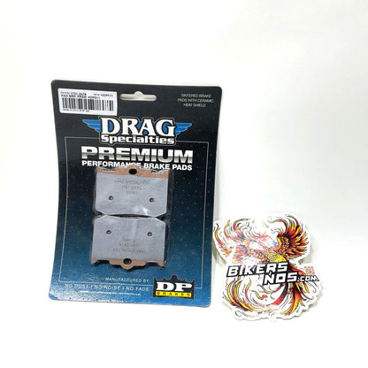 Drag Specialties 2002-2010 Indian Sintered Metal Motorcycle Brake Pads HDP911