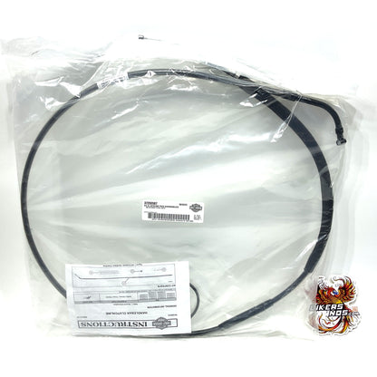 New Genuine Harley Diamond Black One-Piece 68" Clutch Cable Kit 37200587