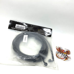 LA Choppers 2021-2022 Harley Touring 12-14" Ape Hangers Clutch Cable LA-8058C13M