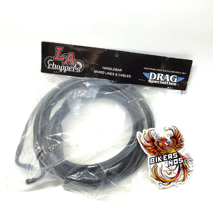 LA Choppers 2021-2022 Harley Touring 12-14" Ape Hangers Clutch Cable LA-8058C13M