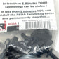 REDA 1993-2022 Harley Saddlebag Lock Kit Black Corrosion Resistance RSL130001