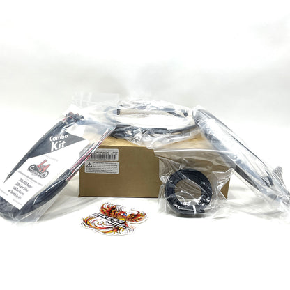 LA Choppers 2018-2024 Softail 15-17" Ape Hanger Cable Install Kit LA-8157KT2-16M