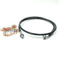 Drag Specialties 2004-2012 Harley Sportster Black 45.75" Brake Line 1741-2534