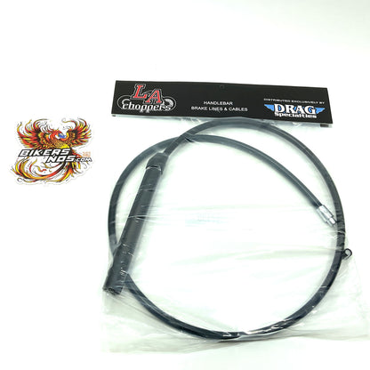 LA Choppers 2023-2025 Harley Touring Black Vinyl Clutch Cable LA-8059C13B