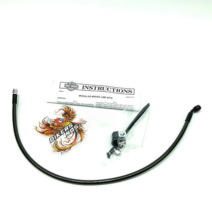 New Genuine Harley 2007-2022 Sportster Dyna Upper Brake Line Kit 24.5" 41800436