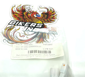 FBI 2023-2025 Touring Wire Harness Extension 18" Ape Hanger Handlebars 100042