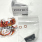 Genuine Harley 2017-2020 Touring Hydraulic Clutch Line Banjo 0° 74.5" 37200291
