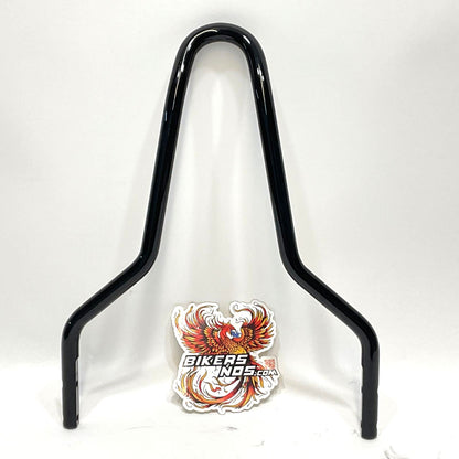 Khrome Werks 2006-2026 Harley Round Sissy Bar 11" H x 11" W Black 263819