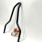 Khrome Werks 2006-2026 Harley Round Sissy Bar 11" H x 11" W Black 263819
