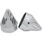 Avon Grips 2007-2020 Harley Front Axle Nut Cover Chrome Spike 1" AXL-SPK-CH