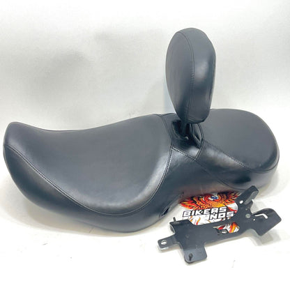 NICE! Genuine Harley 1998-2003 Dyna Adjustable Rider Backrest Seat 53042-01
