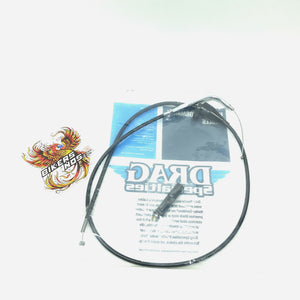Drag Specialties 1996-2001 Harley Touring Black Idle Cable 41-1/2" 0651-0179