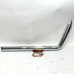VANCE & HINES Big Shots Staggered Front Heat Shield Chrome Harley Dyna D395HC
