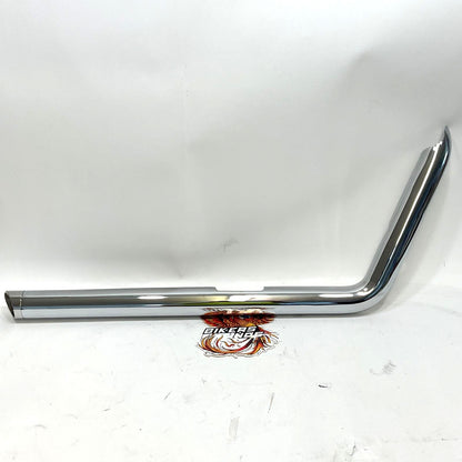 VANCE & HINES Big Shots Staggered Front Heat Shield Chrome Harley Dyna D395HC