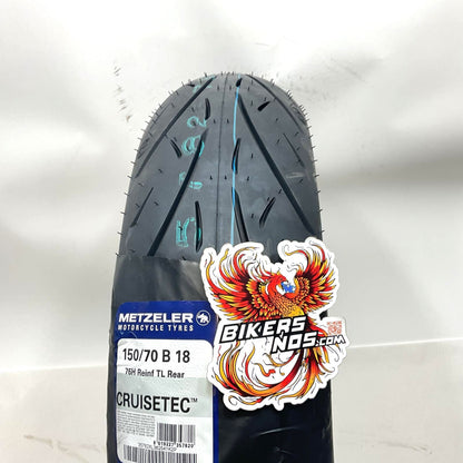 Metzeler Cruisetec Reinforced Rear Motorcycle Tire 150/70B18 76H 3578200