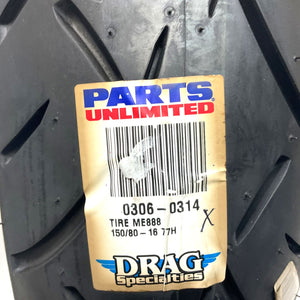 METZELER Rear Motorcycle Tire ME 888 Marathon Ultra 150/80-16 77H 2318600