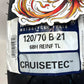 METZELER 21" Front Blackwall Motorcycle Tire Cruisetec 120/70B21 68H 4194900