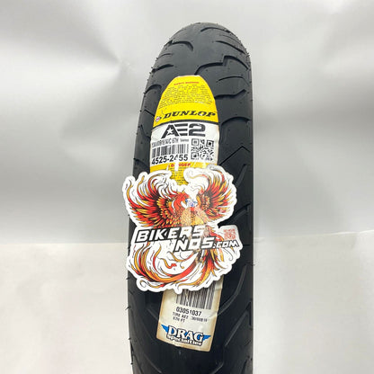 DUNLOP 19" Front Blackwall Motorcycle Tire AE2 130/60B19 67H 45252455