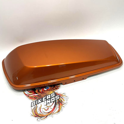 Harley 2014-2025 Touring Amber Whiskey Left Saddlebag Lid 90200413, 90201055DST