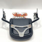 Nice! Genuine Harley 2009 up Touring Passenger Backrest Short Black 54248-09