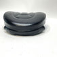 Craftride Rider Black Backrest Pad 2009-2024 Harley Touring 138560