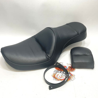 VERY NICE Genuine Harley 1998-2003 Dyna Wide Glide Seat W/ Backrest Pad 52166-01