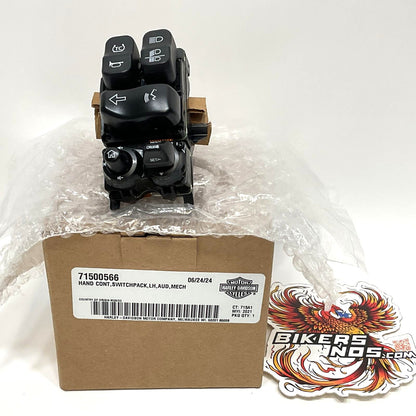 New Genuine Harley 2021-2025 Touring Trike Left Switch Assembly 71500566