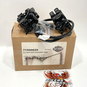 New Genuine Harley 2021-2025 Touring Lighted Hand Control Switches 71500629