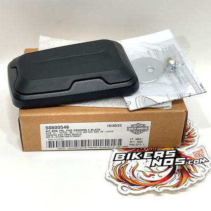 NEW Genuine Harley 1980 and Up Touring Switchback Large Brake Pedal Pad 50600546