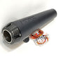 Two Brothers Racing Black 3" Shorty Slip-on 2018-2024 Fat Bob 005-5040499D-B