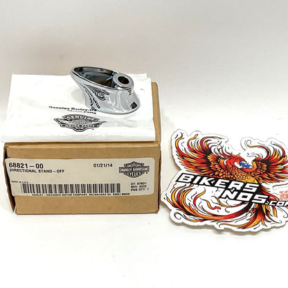 New 2000-2021 Harley Touring Dyna Signal Mount Directional Stand-OFF 68821-00