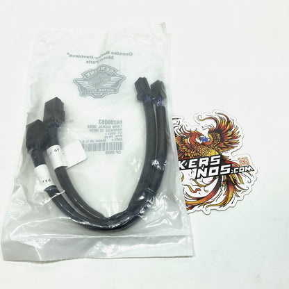 New Genuine Harley 12" Turn Signal Wire Harness 2007-2017 Dyna 69200083