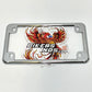 New Genuine Harley Chrome License Plate Frame 67900653