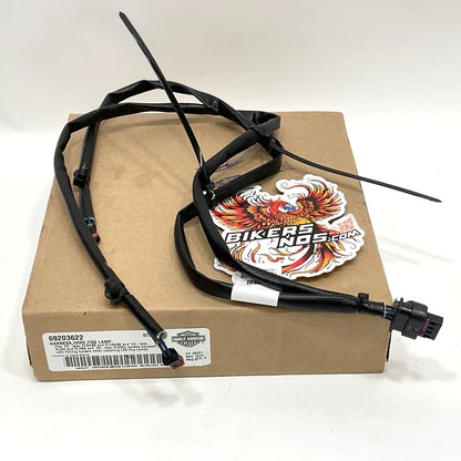 New Genuine Harley 2023 Up Touring LED Fog Lamp Wiring Harness 69203622