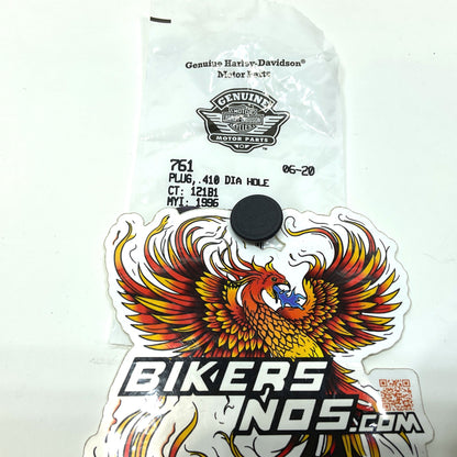 New Genuine Harley B&S Seat Hole Fender Plug 761